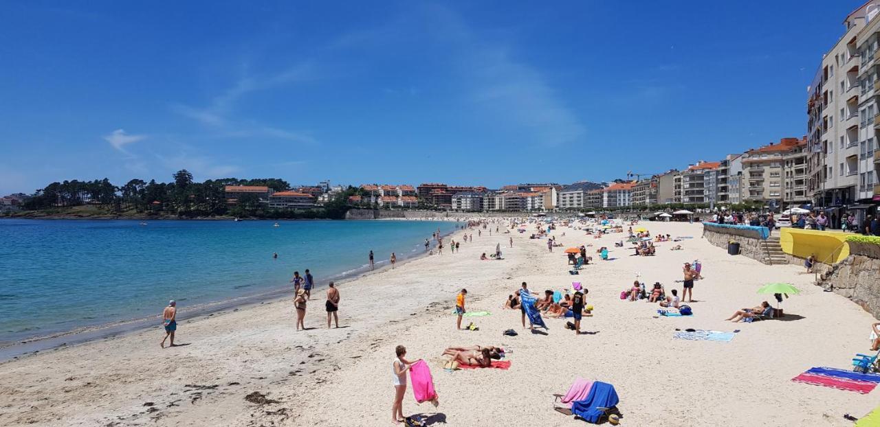 Piso Exterior A Escasos Metros De La Playa Panadeira Con Plaza De Garaje Lejlighed Sanxenxo Eksteriør billede